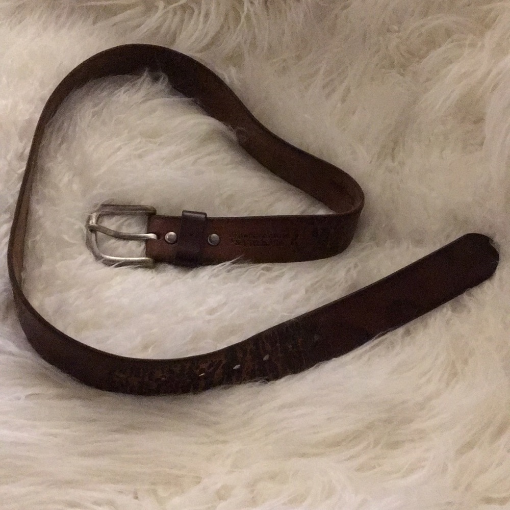 A&F Leather Belt